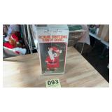 Vintage roller skating, Santa bear Christmas