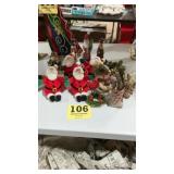 Lot of Christmas decorations