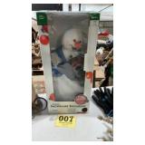 Dancing and singing Snowman