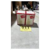 Pair of Lenox Santas