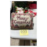 Christmas pillow, other decorations