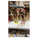Boydï¿½s Bear collectible, candy canes, snowmen and