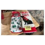 Two brand new Christmas tree skirts