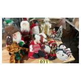 Christmas lot of decorations