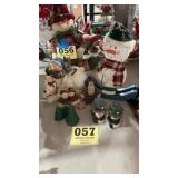 Lot of Christmas decorations