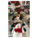 Set of snowmen