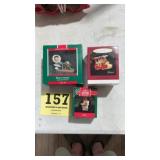 Lot of 3 Collectors Christmas Tree Ornaments