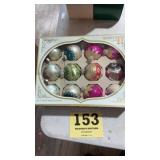 Lot of Shiny Brite Christmas Tree Ornaments old