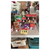 Lot of Dalmatia dog figurines, tin and other