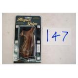 HOGUE ONE PIECE WOOD S&W K AND L FRAME REVOLVER GR
