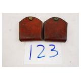2X BIANCHI LEATHER #30 CLIP GRIP 45ACP S&W 39