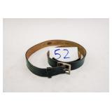 LEATHER GUN BELT