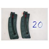 2 S&W M&P15-22 22LR 25RND MAGAZINES
