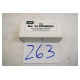 1000CNT CCI NO. 34 LARGE RIFLE MILITARY PRIMERS