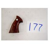 S&W 2 PIECE WOOD GRIP REVOLVER