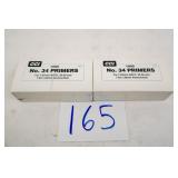 2000CNT OF CCI NO. 34 LARGE RIFLE MILITARY PRIMERS