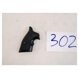 TWO PIECE RUBBER REVOLVER GRIP