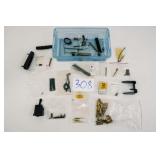 BOX OF MISC GUN PARTS