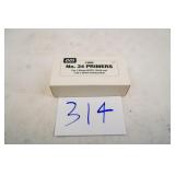 1000CNT CCI NO. 34 LARGE RIFLE MILITARY PRIMERS
