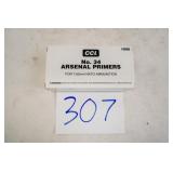 1000CNT CCI NO. 34 LARGE RIFLE MILITARY PRIMERS