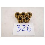 5CNT LOADED 8RND 9MM MOON CLIPS (40 TOTAL ROUNDS)