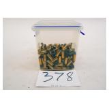 CONTAINER OF FIRED 38 LONG COLT BRASS