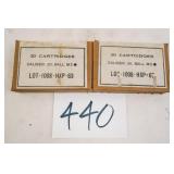 40RNDS 30-06 M2 BALL AMMO