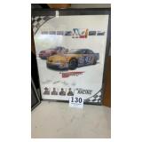 Petty enterprise racing poster