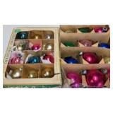 Vintage Glass Christmas Ornaments