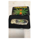 Legalize Marijuana Pocket Knife