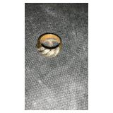 14K Gold GL ring