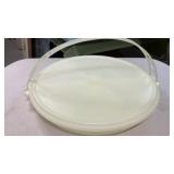 Tupperware Handled Divided Tray
