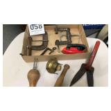 Misc Lot   Vintage Hand Weeder, meat stomper, C