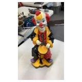 Clown figurine..resin
