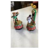 Metal movable musical boxes