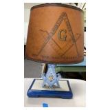 Masonic Lamp Lafayette Lodge Selinsgrove 150 th