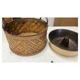 Bundt Pan and Basket