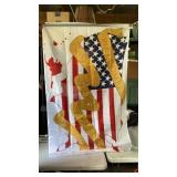 Flag w/ pole