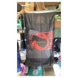 POW FLAG w/ pole