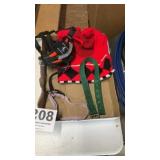 Dog harness, collars, and sweater