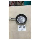 Number 3 C cast-iron fry pan