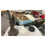 Table/ Desk Lamps 2 Modern/1 Vintage