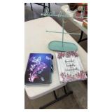 Kindle chase, book journal and jewelry hanger