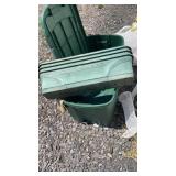 3 - 28ï¿½ planters and large tote