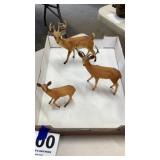 Celluloid deer / one hoof broke and tip of antler