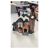 Lighted holiday house