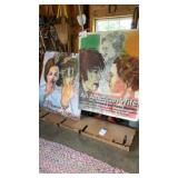 Large foam board signs