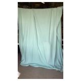 King size lt green blanket