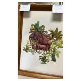 Tony Chen 3D Lithograph 1970ï¿½s 21ï¿½ x 27ï¿½