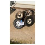 Wheel and tire lot
